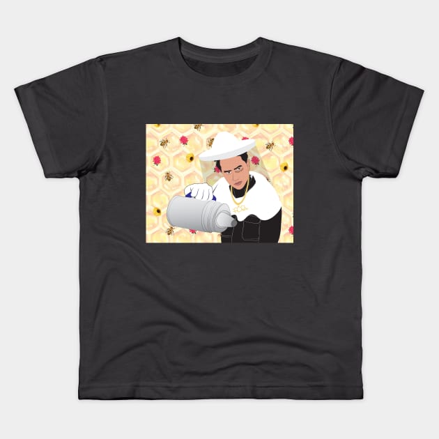 Mad Honey Bee Keeper Kids T-Shirt by Topicofchoice101